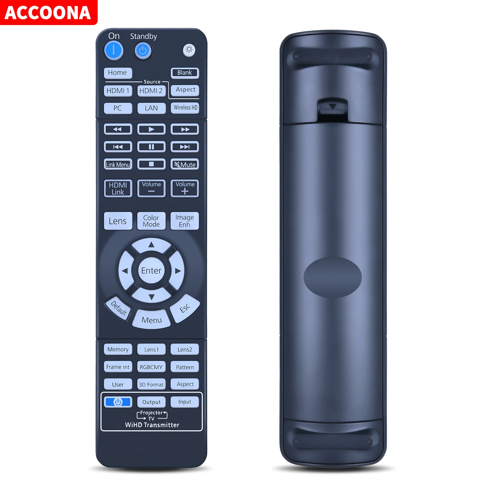

New Remote Control For Epson 2192876 / 219287600 Projector EH-TW9400W
