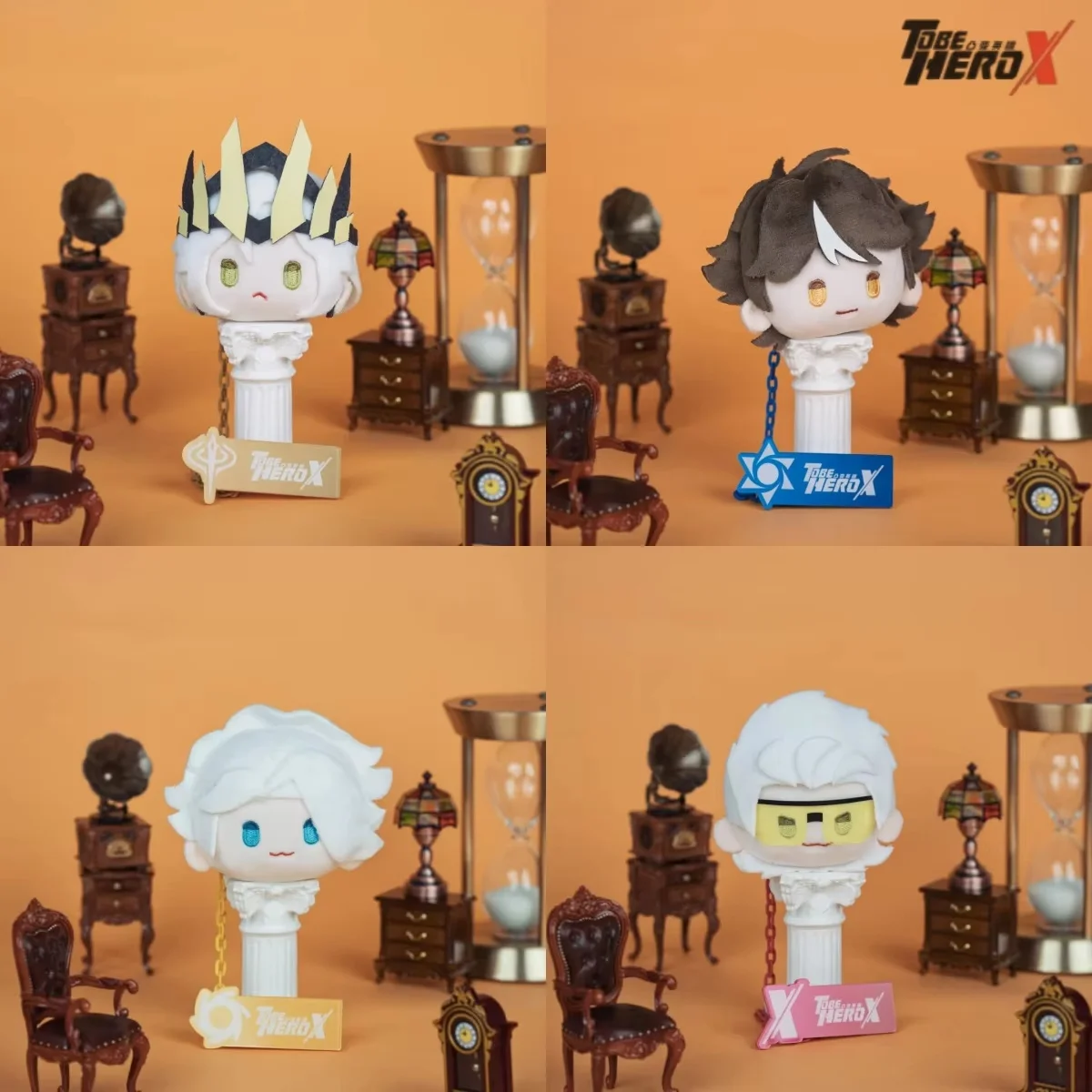 

New Genuine In Stock To Be Hero X Animated Plush Badge Series Trendy Blind Box Toys Decoration Collection Birthday Surprise Gift