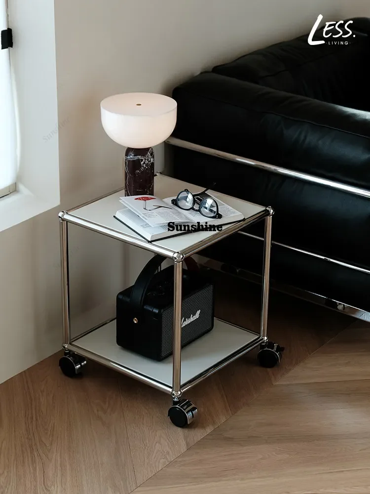 Medieval small apartment module coffee table movable small side table  FT