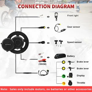 bisikletinizi elektriğe dönüştürmek için en çok satan 12 kit-no. 4