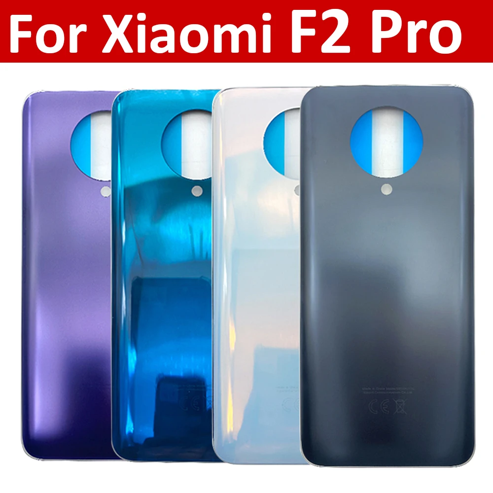 

10PCS Lots New For Xiaomi Poco F2 Pro Battery Back Cover Glass Rear Door Replacement Housing STICKER Adhesive Replacement Part