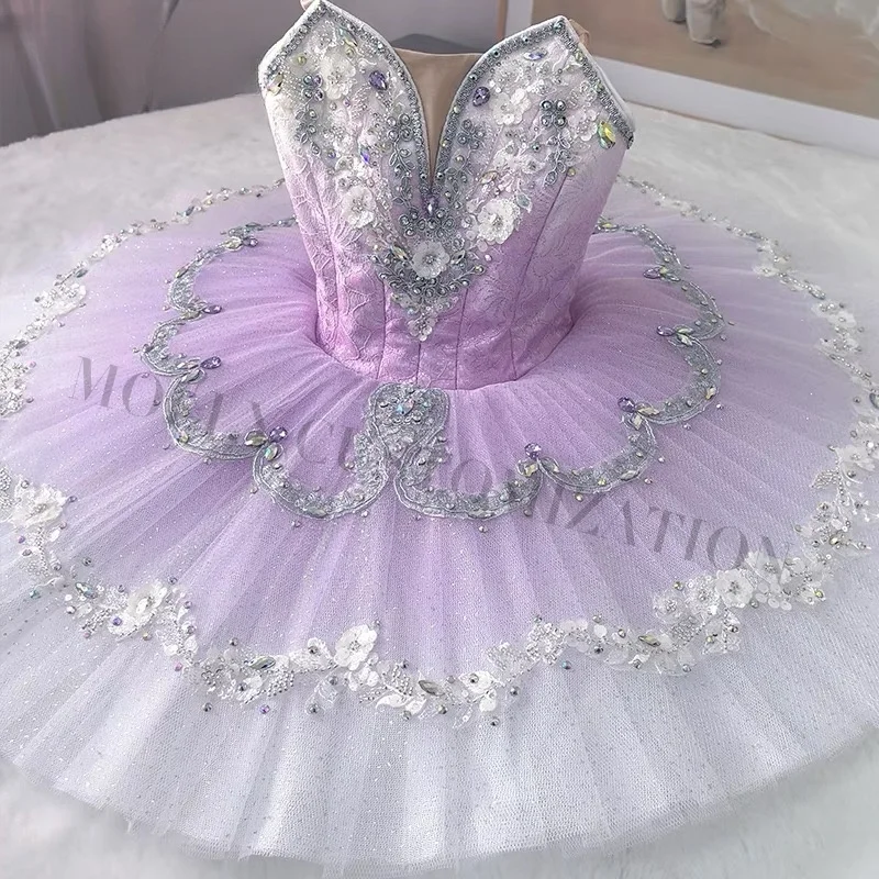 

Высококачественная кукла-фея с сиреневым фиолетовым градиентом, спящая красавица, балет, конкурс, юбка-пачка для взрослых и детей