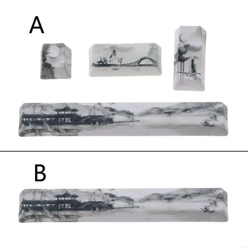 A9LF استبدال مفاتيح keycaps 6.25U الكرز Keycaps ملحق لوحة المفاتيح الميكانيكية PBT