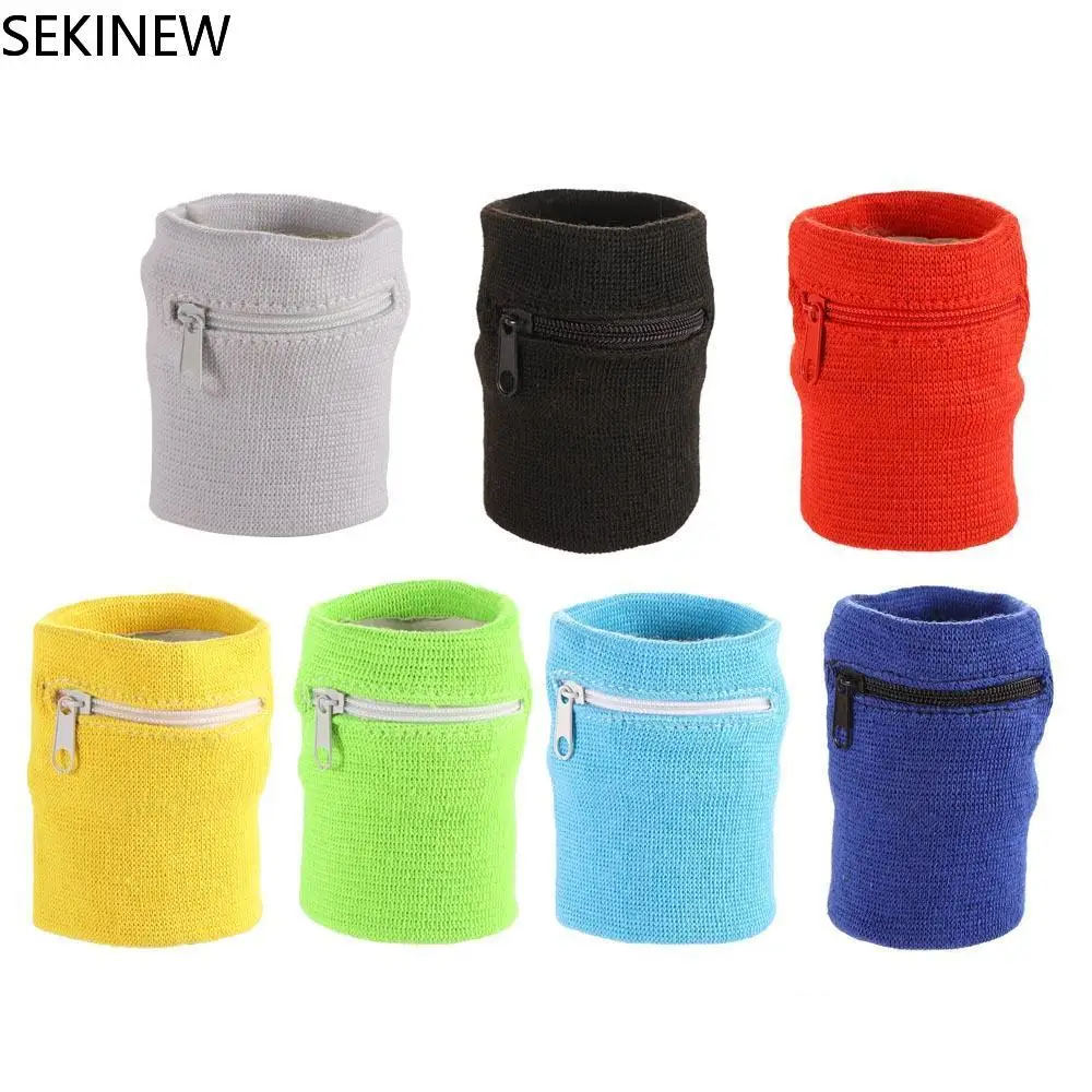 

1Pc Wrist Purse Bag with Zipper Running Travel Bike Safe Sports Bag for Running Gym Bike Wallet Storage Wrist Support