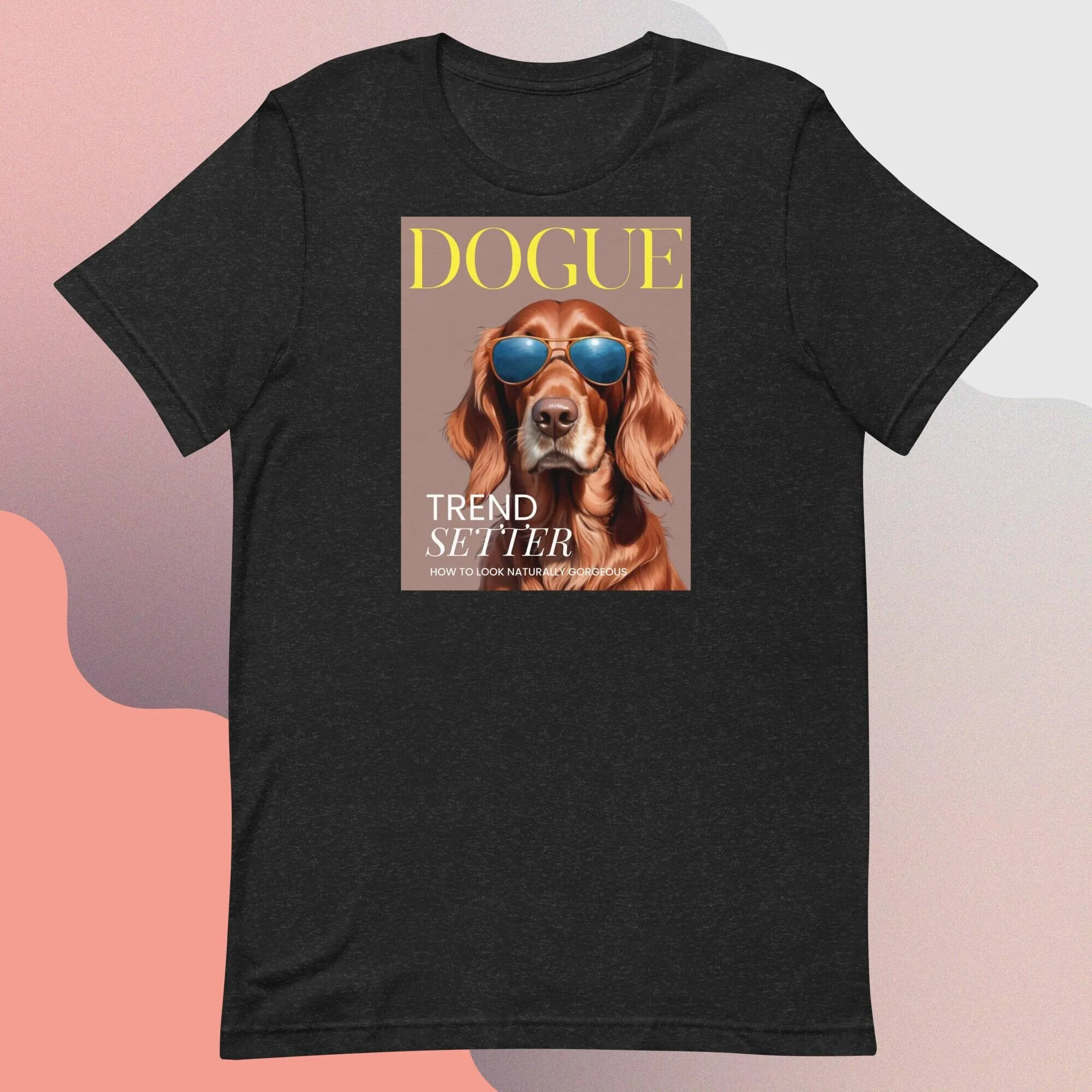 

Irish Setter T Shirt Red For Dog Lover Owner Trend Dogue