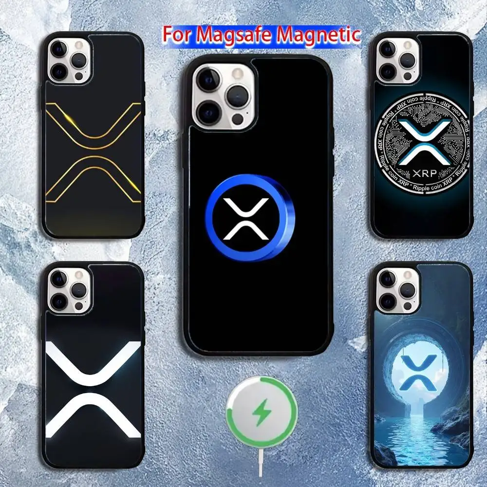 

Xrp Ripple Crypto Phone Case For iPhone 16,15,14,13,12,11,Pro,Max,Plus,Mini,Magsafe,Magnetic Wireless Charging Case