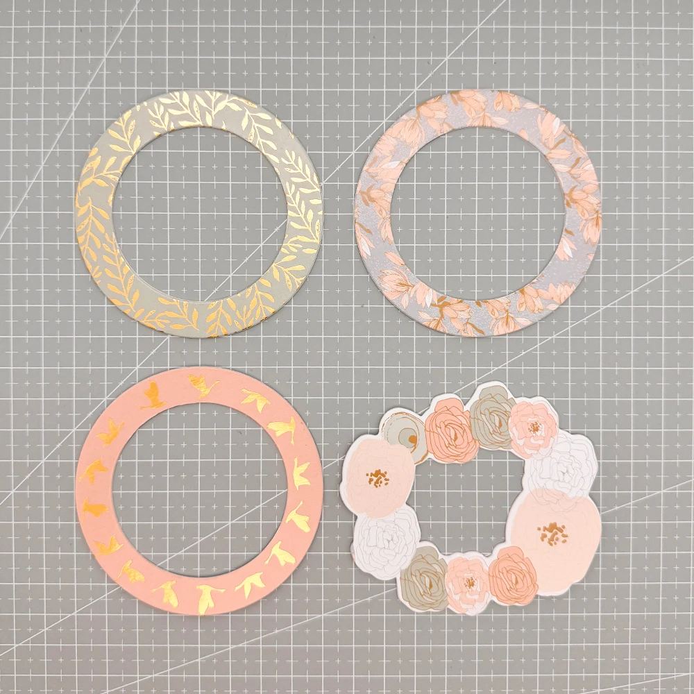 Creative Path Hollow Scrapbooking-Rahmenaufkleber, quadratisch, rund, Deko, dicker Kartonrahmenaufkleber für Bastelarbeiten, Planer, Journaling – Detail 40
