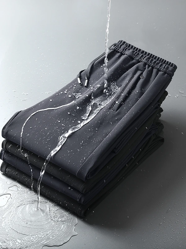 

Новые мужские спортивные повседневные брюки 2026 года: прямой крой, водоотталкивающие, грязеотталкивающие, модные, универсальные