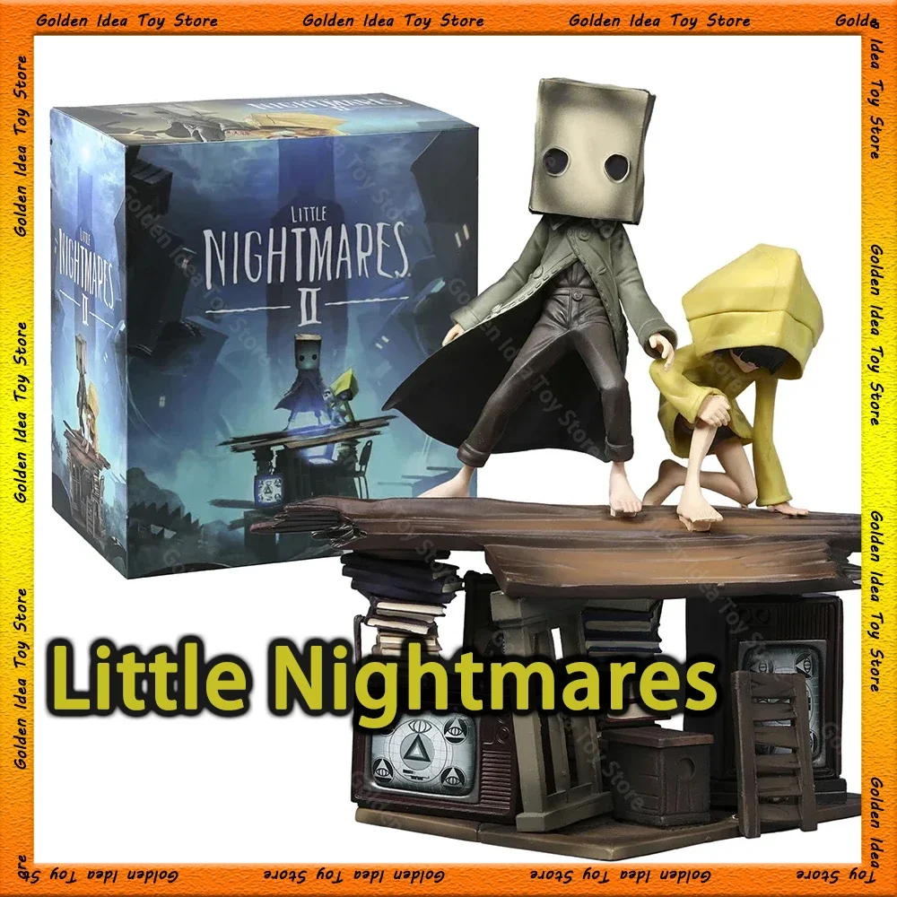 Little Nightmares Figure Mono Action Figures Six Anime Figurine Collection Statue Model Doll Desk Decor Toys Christmas Gifts