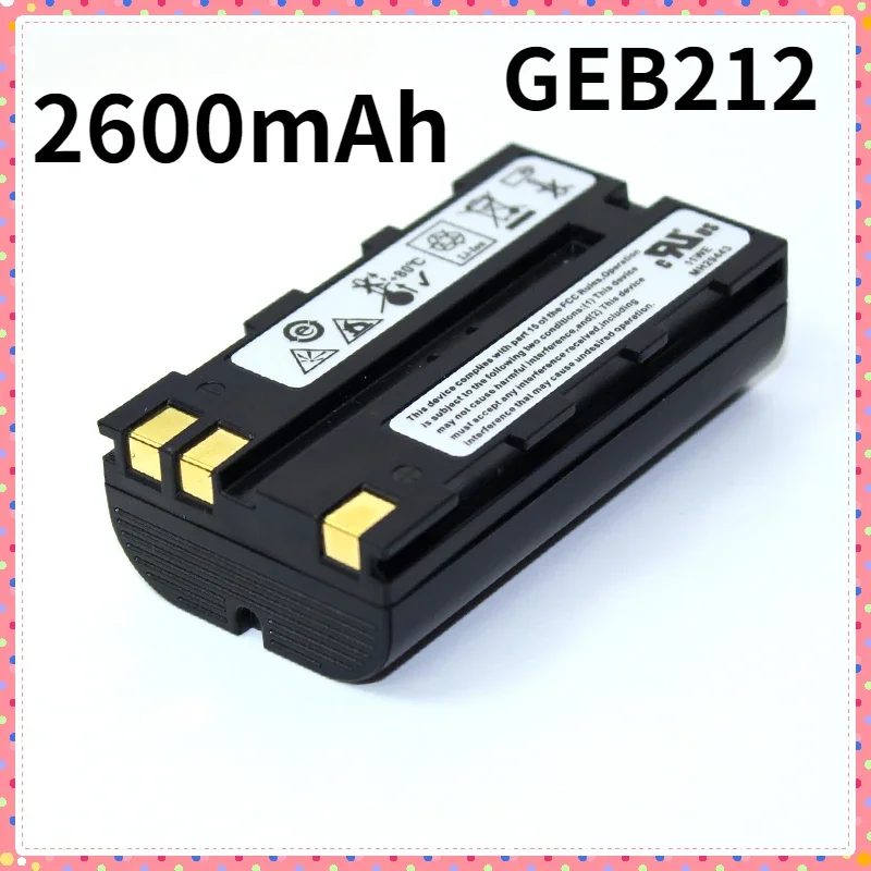

GEB212 Аккумулятор для TPS1200 ATX1200 RX1200 GPS1200 GRX1200 Тахеометр Геодезический инструмент Литиевая батарея 2600 мАч