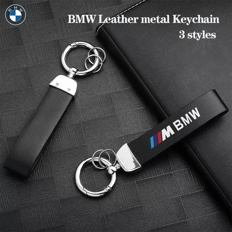 Car Logo Key Chain Luxury Leather Keyring Keys Tools For BMW E30 E38 E39 E46 E60 E61 E90 X1 X3 X4 X5 X6 E70 E83 X5 F10 F30 F32