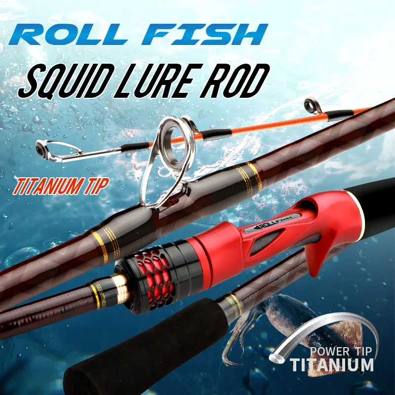 

Рыболовная удочка-Осьминог с титановым наконечником, 1,7 м/фута
