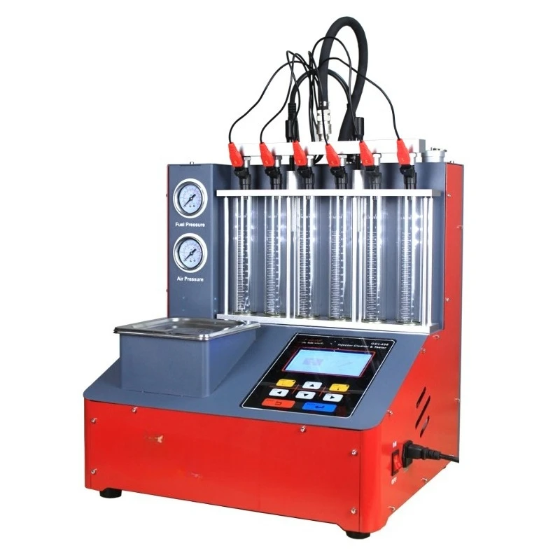 GDI608 car fuel injector cleaning machine ultrasonic carbon deposition removal GDI cylinder direct injection nozzle cleaning