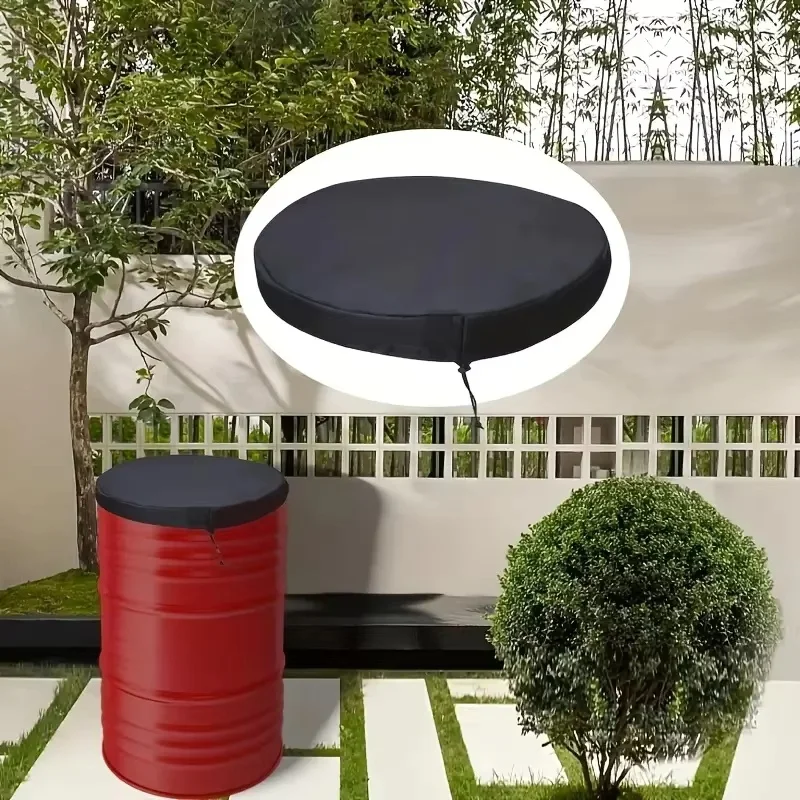 Gallon Diesel Bucket Cover Dustproof Sunscreen Waterproof Drawstring Design