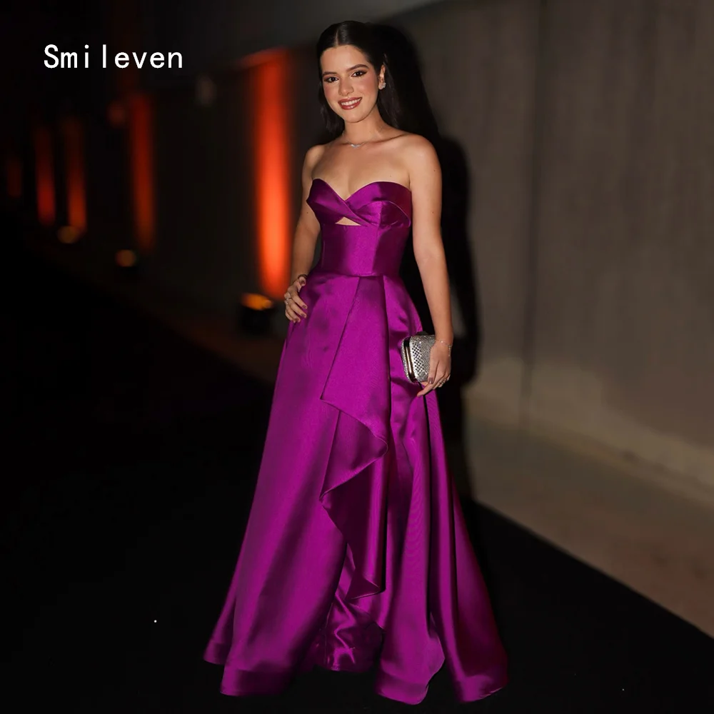 

Smileven Luxury A Line Prom Dress Noval Sweetheart Party Gowns Sleeveless Waist Cinching Formal Occassion Dress Customized 2026