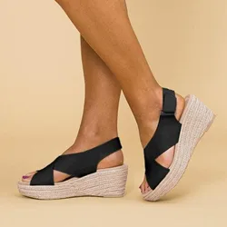 Arch Support Sandals For Women Size 11 Sandals Open Breathable Toe Shoes Buckle Summer Women'S Beach All Sandals For Women Flat