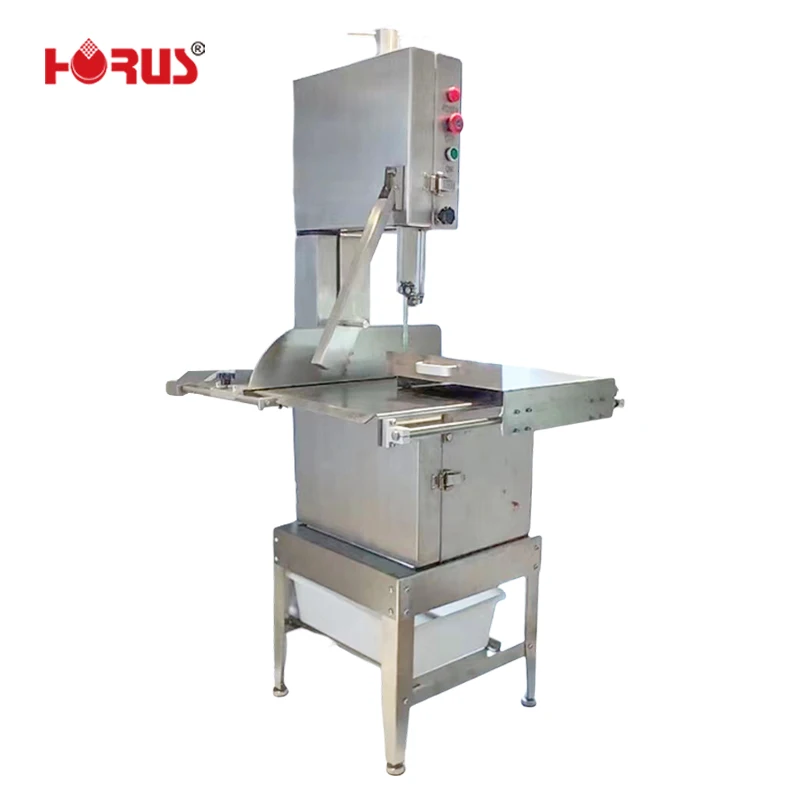 HR-300A Commercial Semi-Automatic Stainless Steel Bone Saw Adjustable Thickness Removable Blade 110V/220V For Deli Stores