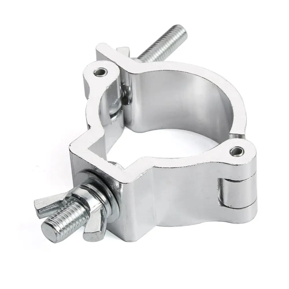 1 Stück Aluminiumlegierung Bühnenlicht-Traversenklemme Schnellverschluss 18-21mm 38-52mm DJ-Lichtklemmen Clip-Halterung Silber Lampenhaken – Detail 8