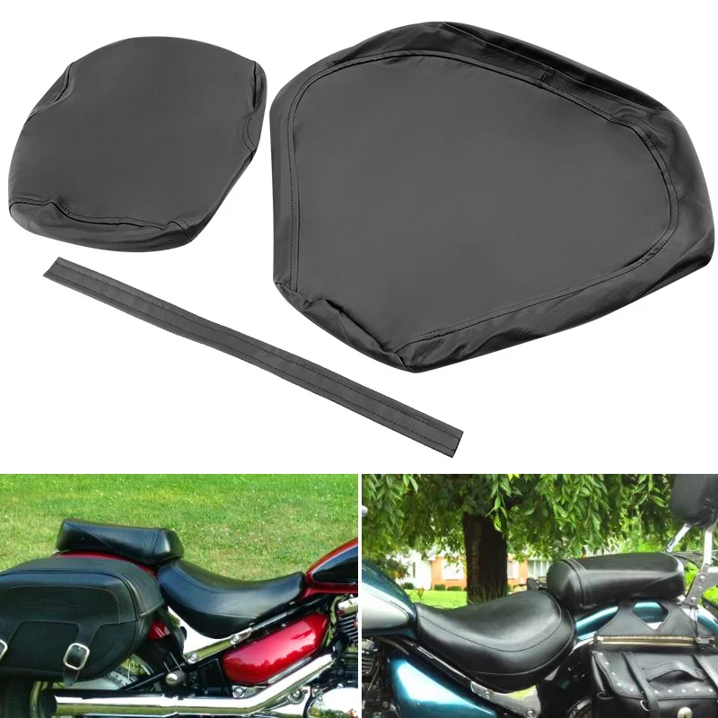 

PU Leather Motorcycle Seat Cushion Cover Protector Wear-resisting Waterproof For Suzuki Boulevard C50 VL400 VL800 2004-2013