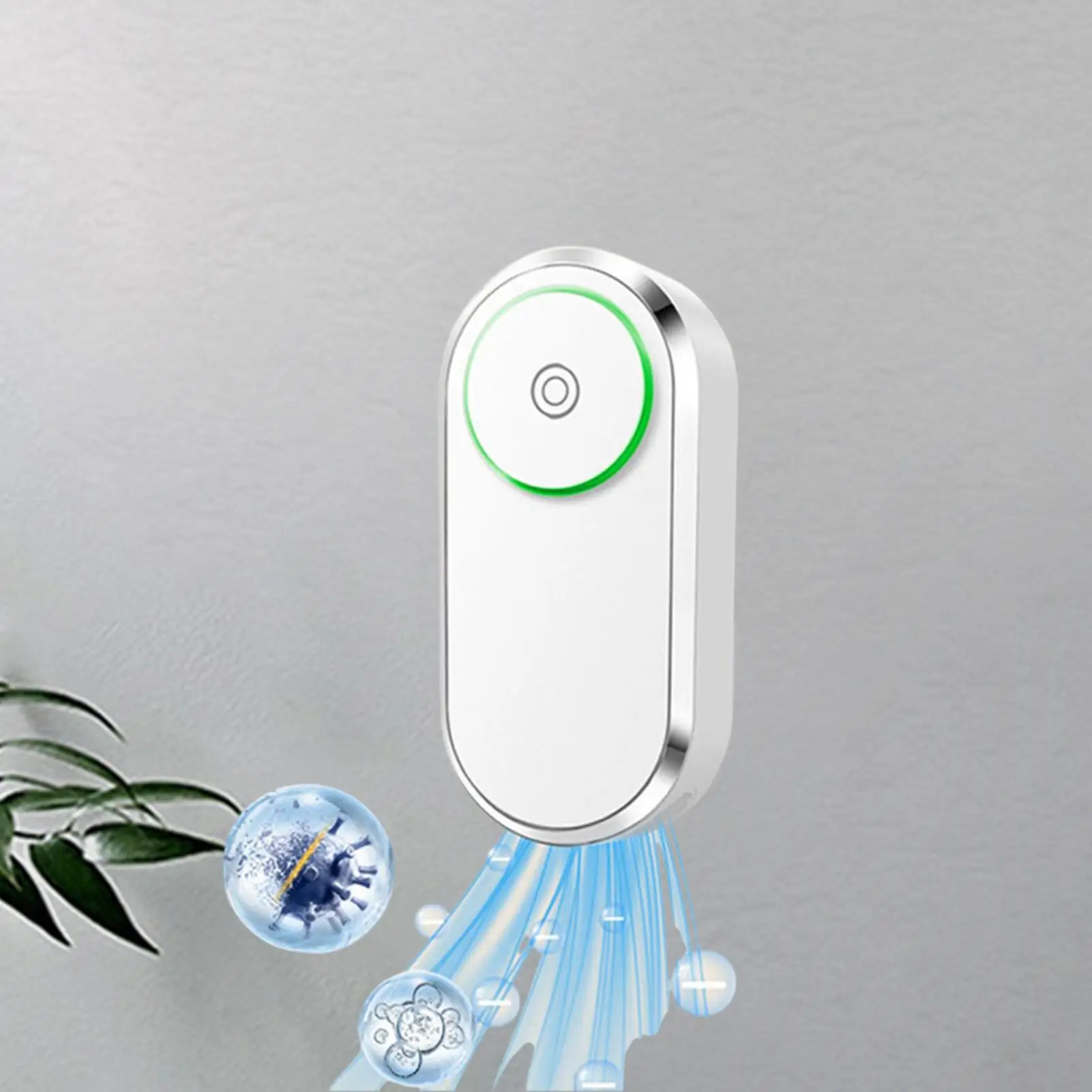 Air Purifier Portable Gifts Improves Air Quality Mini Silent Air Cleaner Dust Removal for Pet Room Dorm Gyms Kitchen Living Room