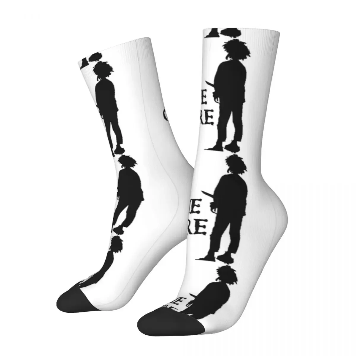 The Cure Robert Smith Logo Socks Harajuku High Quality Stockings All Season Long Socks Accessories for Man's Woman's Gifts