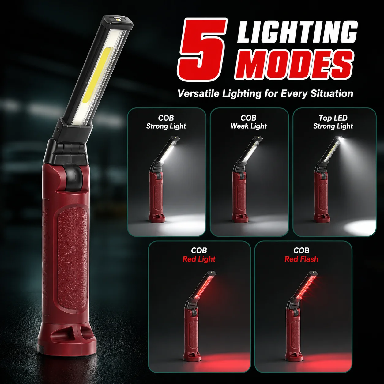COB LED Work Light Dual-axis 1 - Car Led Light recension och pris
