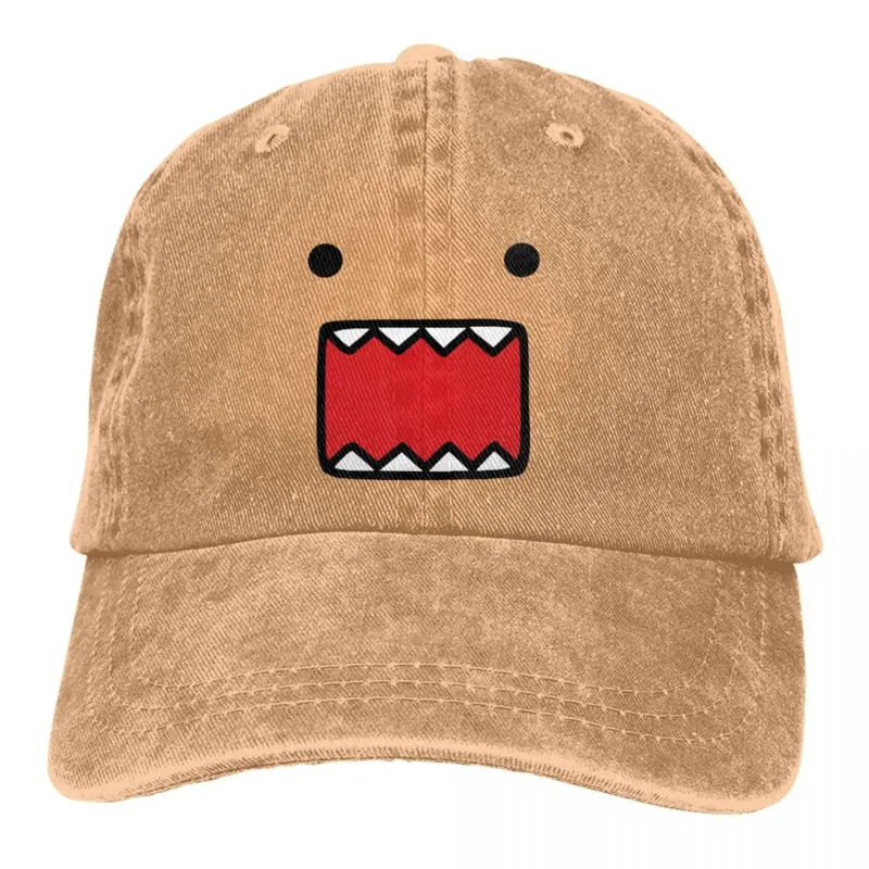 

Summer Cap Sun Visor Domo Kun Doll Face Hip Hop Caps Cowboy Hat Peaked Hats