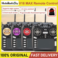 HelloRadio V16 MAX ELRS Multi Protocol Transmitter Remote Control Support EDGETX OPENTX FPV High-Frequency Head Touch Screen TX
