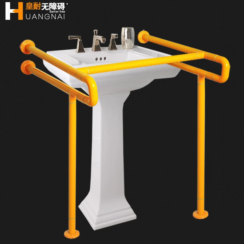 

Nylon countertop basin handrail barrier-free safety disabled bathroom toilet washbasin elderly disabled elderly public toilet