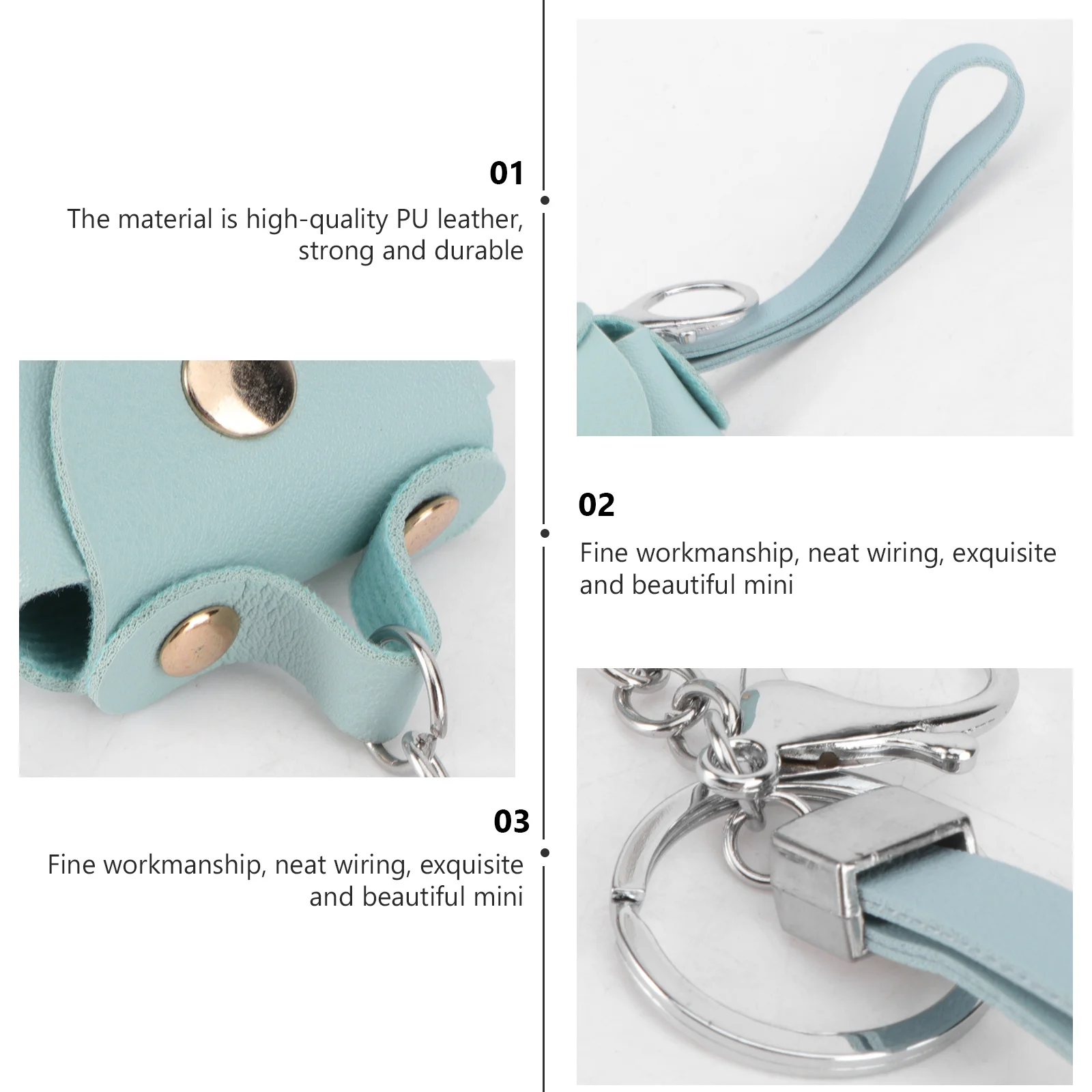 

4Pcs Mini Coin Bag Stylish Storage Pouch for Coins Keys Cards Lightweight Durable for School Work Outings