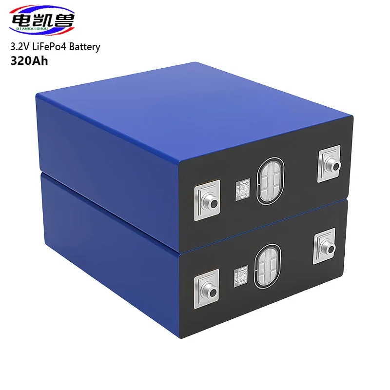 1-16PCS Grade A 3.2V 320Ah Lifepo4 Rechargeable Battery Phosphate Cell 12v 24v Travel Solar Campers batteries tax free