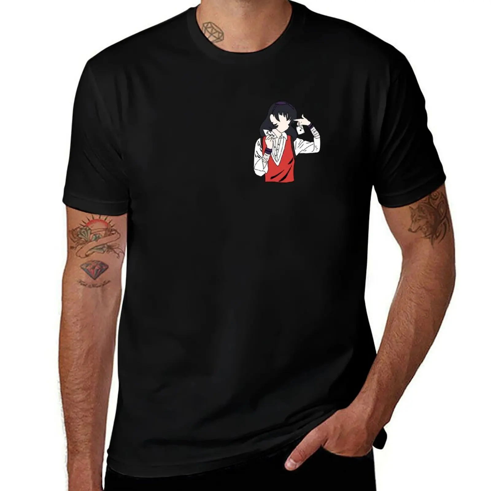 

midari T-Shirt man t shirt graphic funny t shirts cotton T-Shirt
