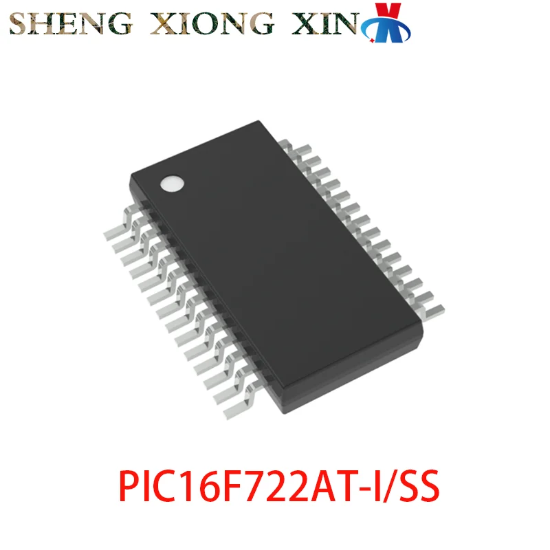 5pcs/lot 100% NEW PIC16F722AT-I/SS 28-SSOP Microcontroller Unit 16F722AT-I/SS PIC16F722A Integrated Circuit