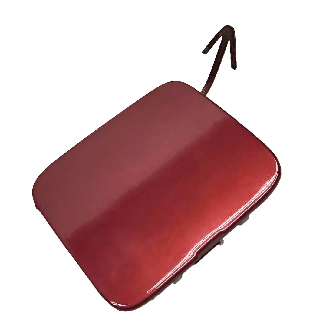 622A1-4GA0A Red Front Bumper Tow Hook Hole Eye Cover Cap Plastic Fit for Infiniti Q50 2014 2015 2016 2017 2018 - view 2