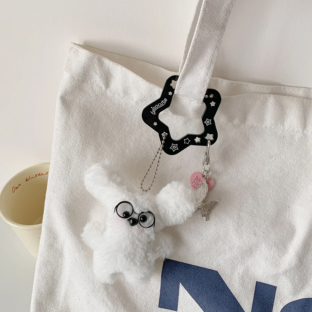 Kawaii อะคริลิคพวงกุญแจน่ารักการ์ตูน Ins สไตล์ผลไม้ Cupcake Star Shaped ตกแต่งสําหรับกระเป๋าจี้ Hook Key แขวน