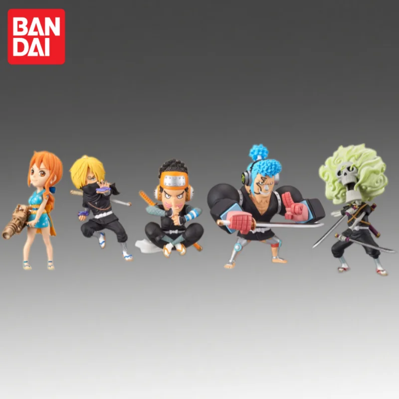 

В наличии: Оригинальные фигурки Bandai Banpresto WCF One Piece (Нами, Санджи) — новые, в коробке, коллекционные модели персонажей аниме.
