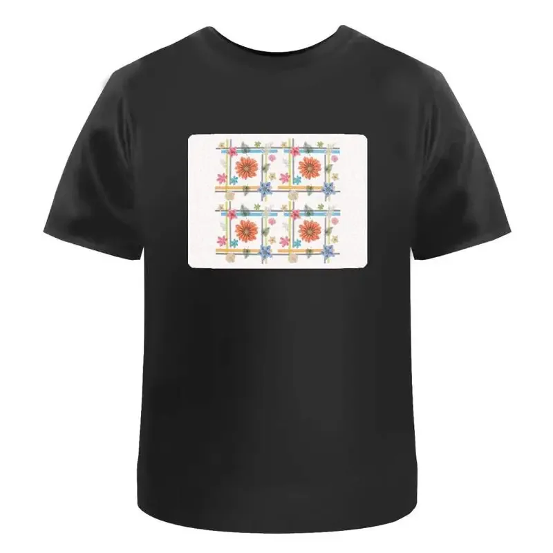 Floral Centerpiece Brilliance' Cotton T Shirt Ta046917