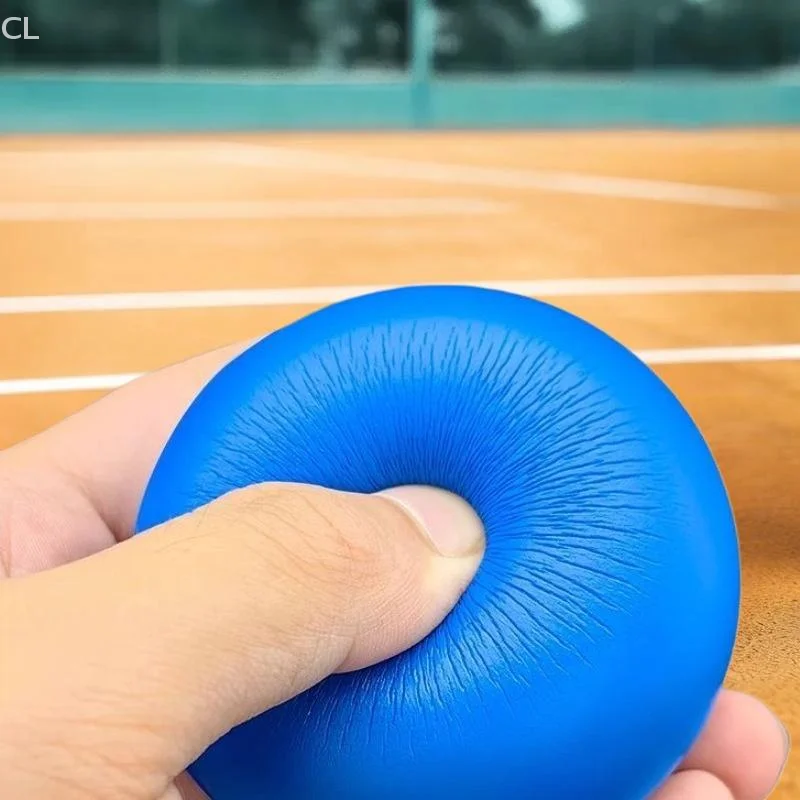 Palla per esercizi con impugnatura da 7 cm per allenamento fitness, 1 pezzo, giocattolo per il rafforzamento delle dita per massaggio e rafforzamento del polso