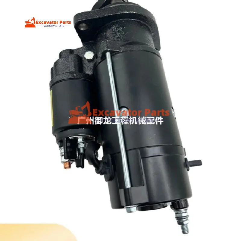 For CAT Caterpillar CAT E312D2 E313D2 Parkins C4.4 Engine start motor starter Excavator Parts