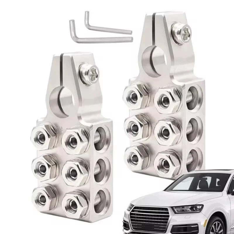 

Professional Vehicle Electrical Maintenance 12 Channel Battery Post Connectors Adapters, for Automotive Sound Frequency