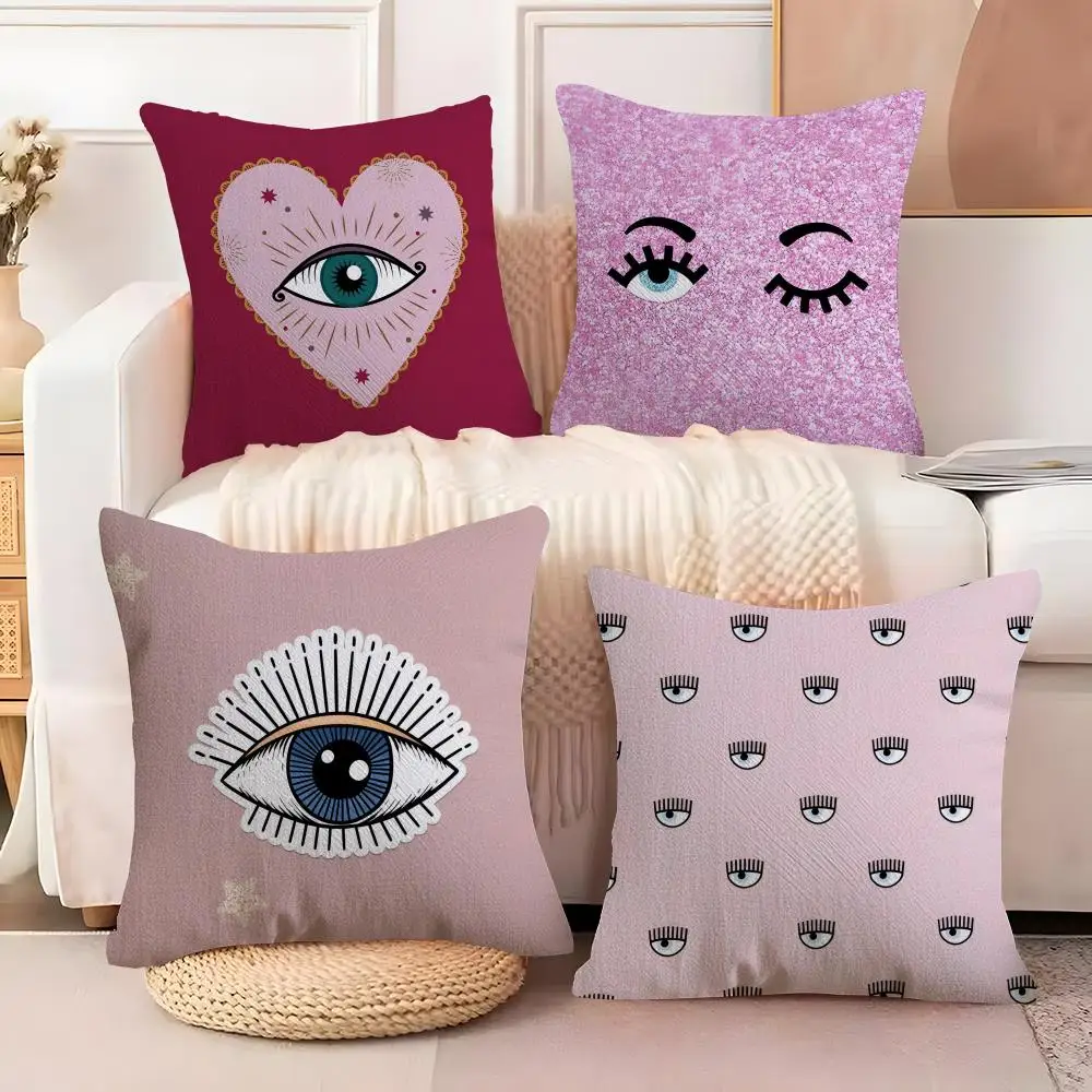 

Чехол для подушки C-CHIARA FERRAGNI COOL, мягкий плюшевый чехол для подушки с двусторонним принтом, невидимая молния, декор для дома