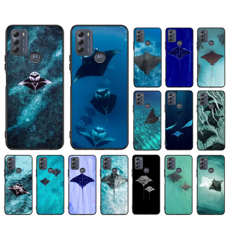 Manta Ray Phone Case ForMoto Edge 50 40 Pro Edge 40 30 Ultra Neo Fusion G Power G Stylus G Play E32 E20 E40