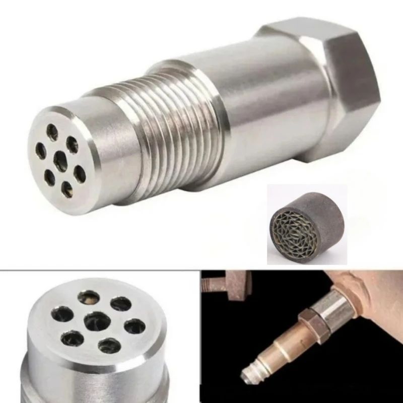 Universeller Gefilterter Hinterer Sauerstoffsensor-Dichtungsadapter M18x1.5 Edelstahl Katalysator – Detail 1