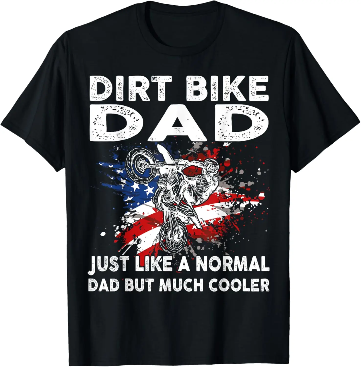 

Футболка с флагом США Dirtbike Motocross Dirt Bike Dad MX
