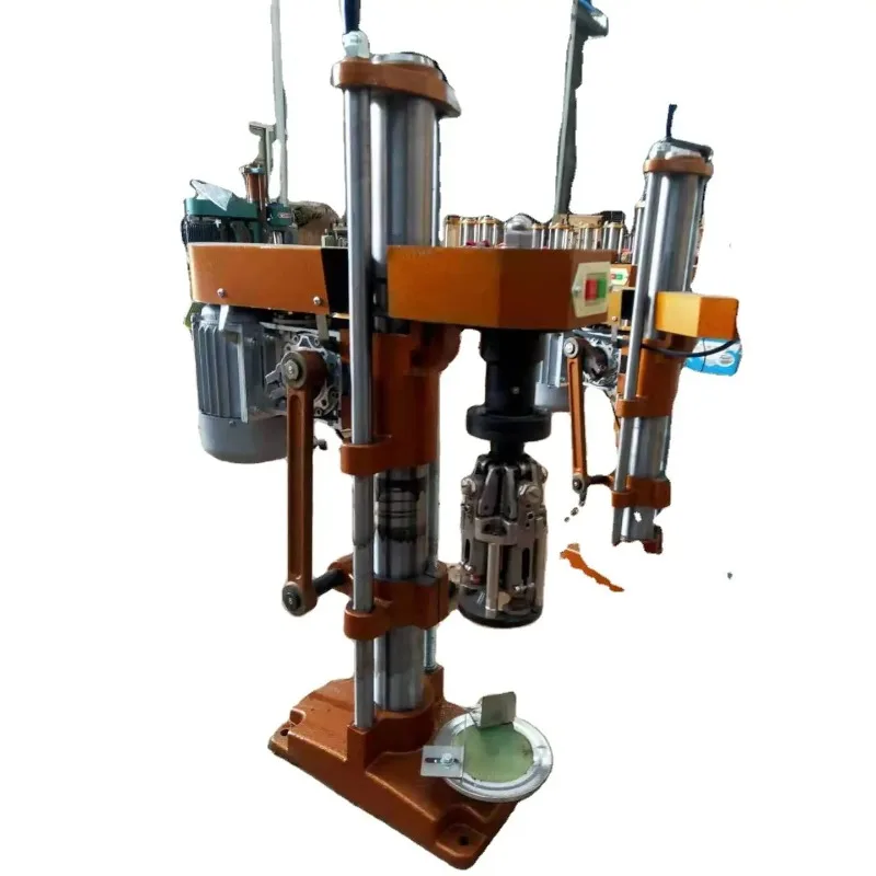 

[2026] Hot Sale Semi Automatic Ropp Glass Bottle Capping Machine For Olive Oil Wine Aluminum Screw Twist Off Metal Cap Capping C