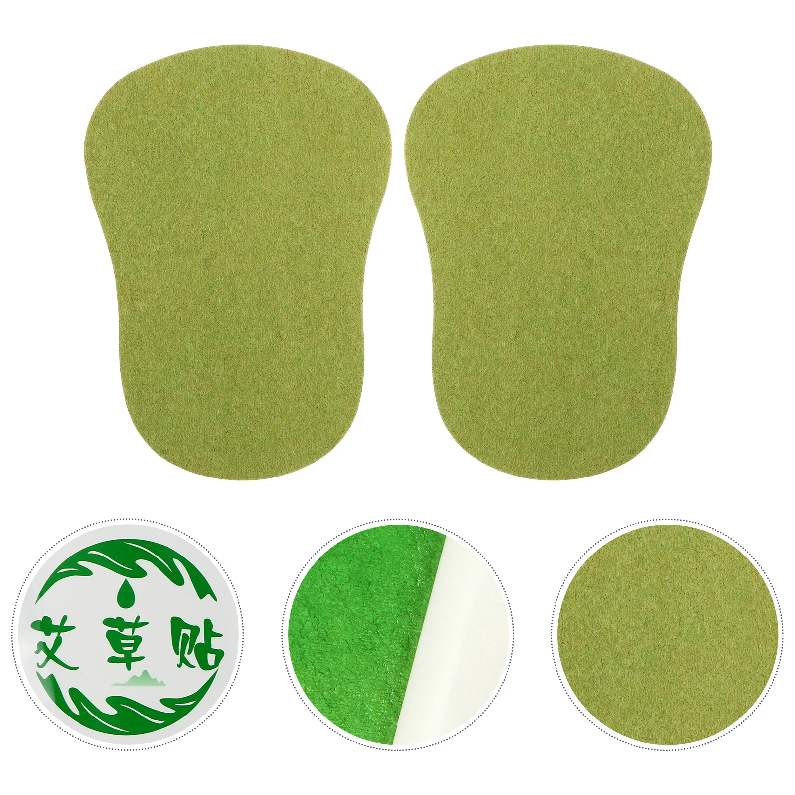 

32pcs Wormwood Patches Health Patch Vinegar Moxibustion Care Pads Moxa Leaf Sticker Warm Foot Patch Independent Packaging Foot