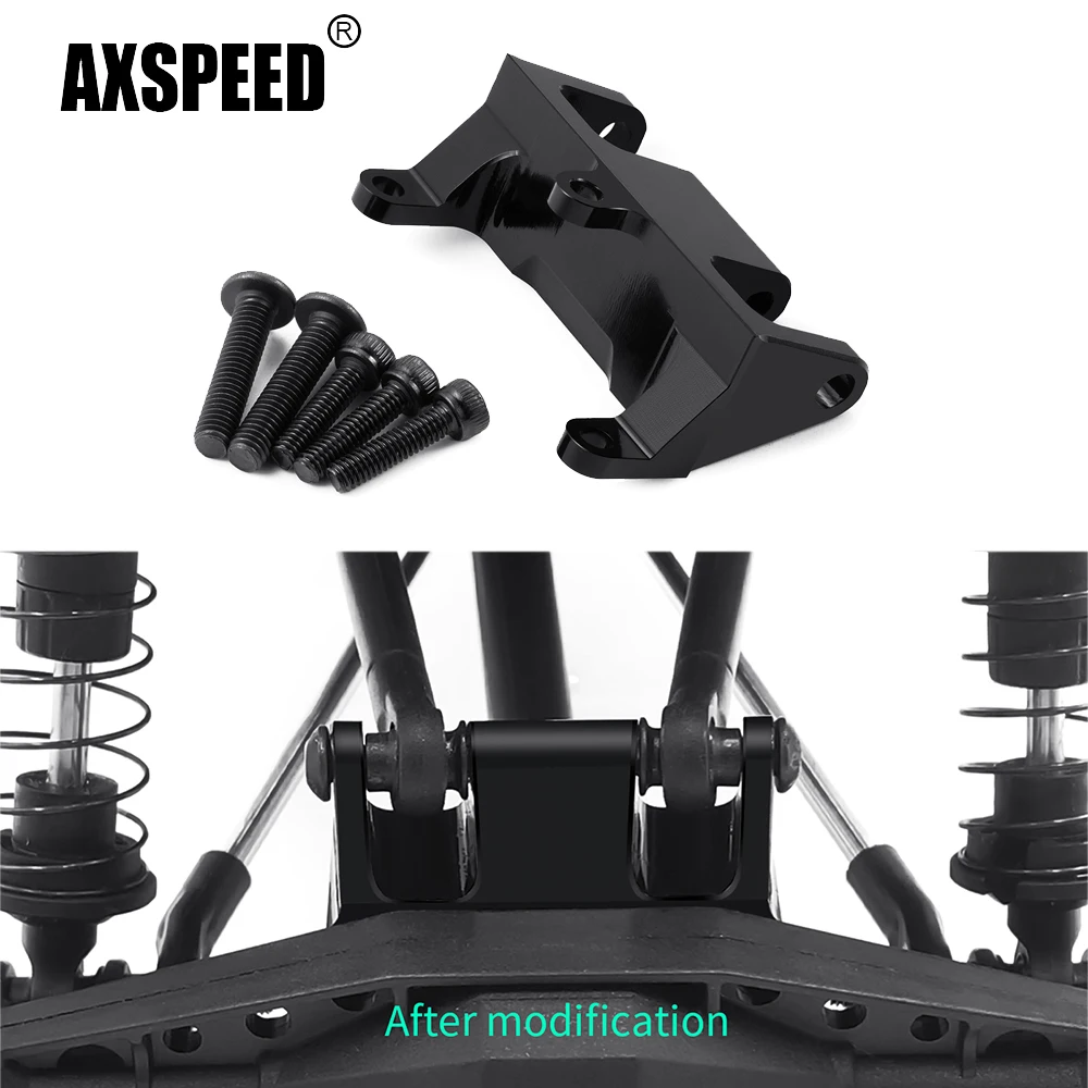 AXSPEED Aluminiowe mocowanie tylnego górnego łącznika do Axial UTB18 Capra 1/18 RC Buggy Truck Model Akcesoria do modernizacji Części