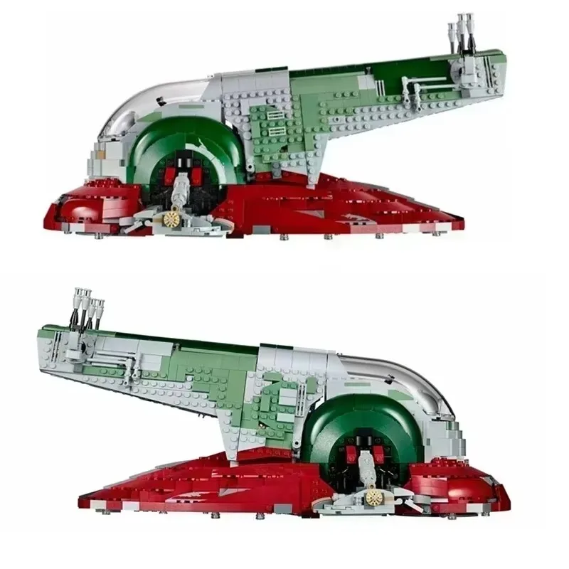 Miniso Disney NEW Ucs Slave 1 Building Block Bricks Educational Toys Birthday Christmas Gifts Compatible 75060 Toys For Children