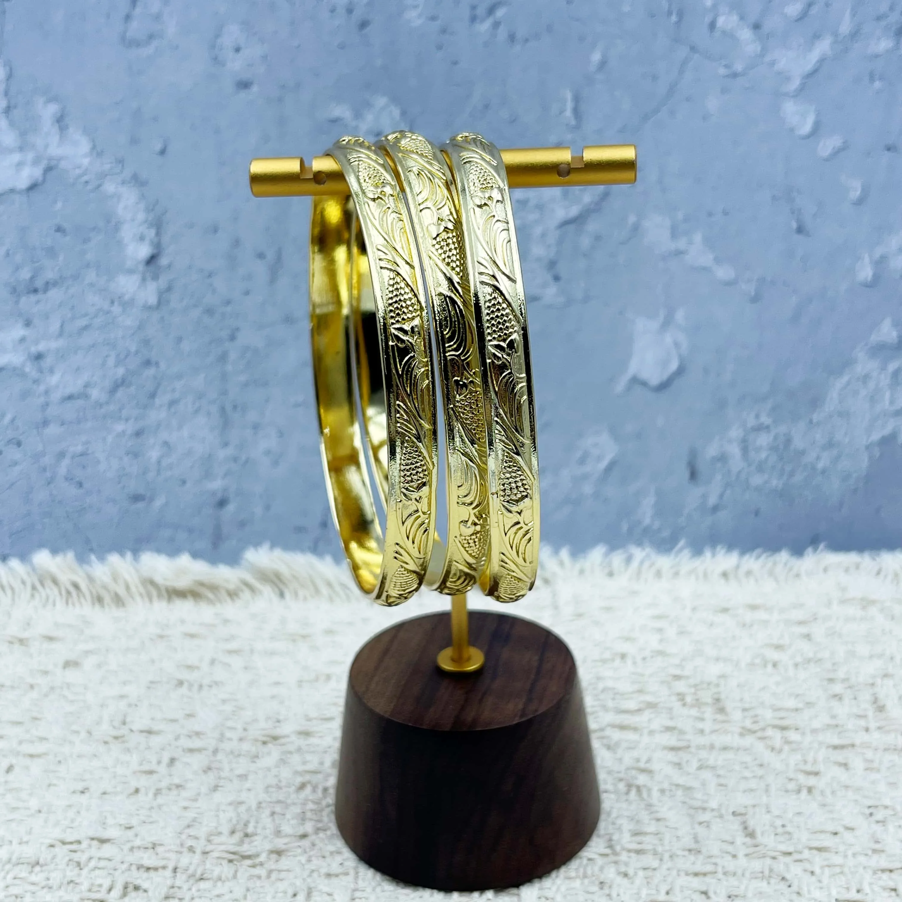 New Algerian Traditional Bracelet Gold Color Bangle Moroccan Women\'s Wedding Jewelry Accessories