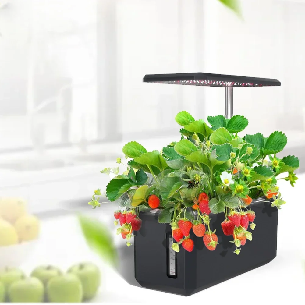 Amazon's Hot selling Indoor Lazy Flower Pot Vegetable Planter LED Hydroponic Plant Machine Intelligent Planter IGS-28